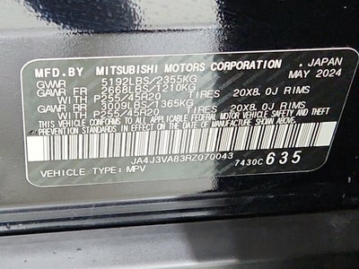 2024 Mitsubishi Outlander SE