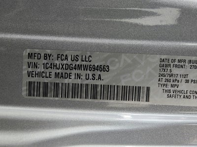 2021 Jeep Wrangler Unlimited Unlimited Freedom