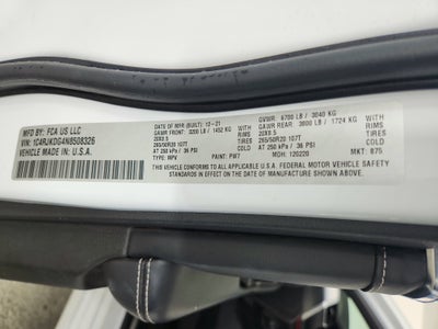 2022 Jeep Grand Cherokee L Overland