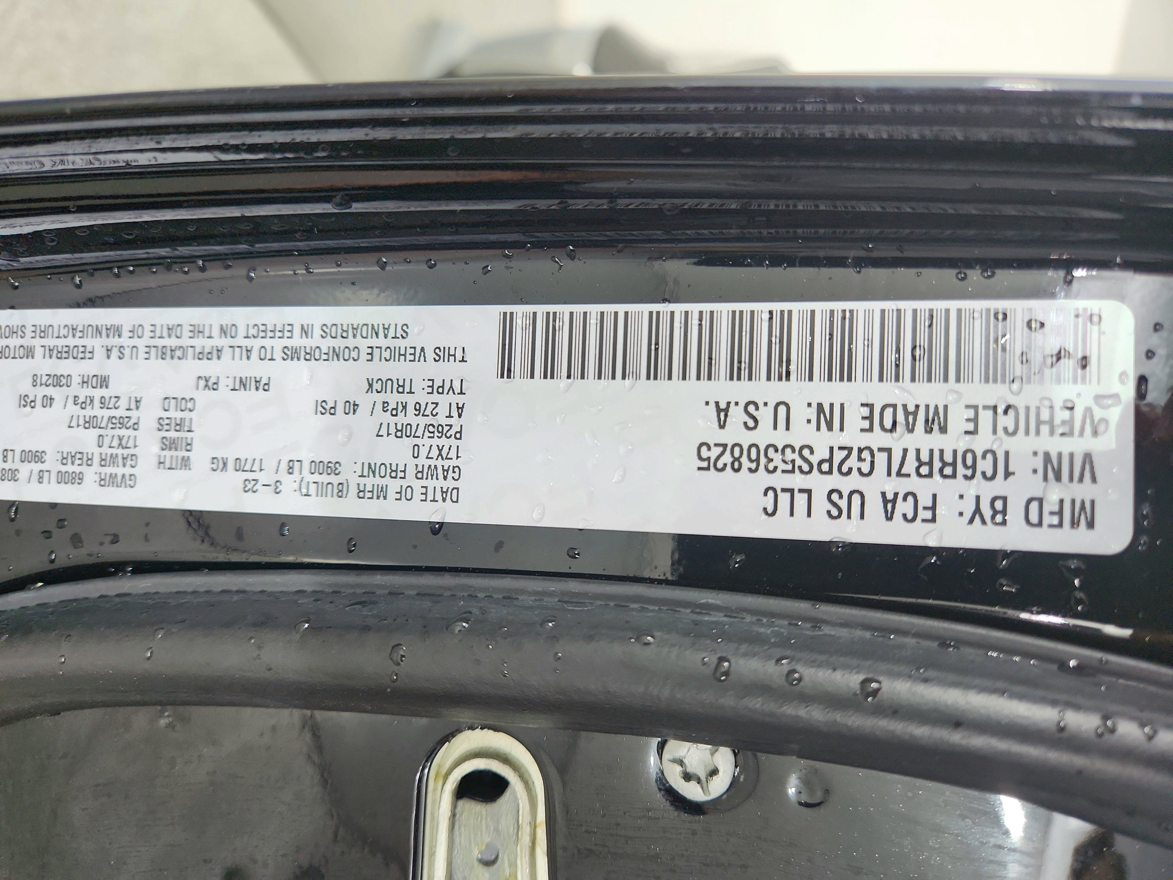 2023 RAM 1500 Classic SLT