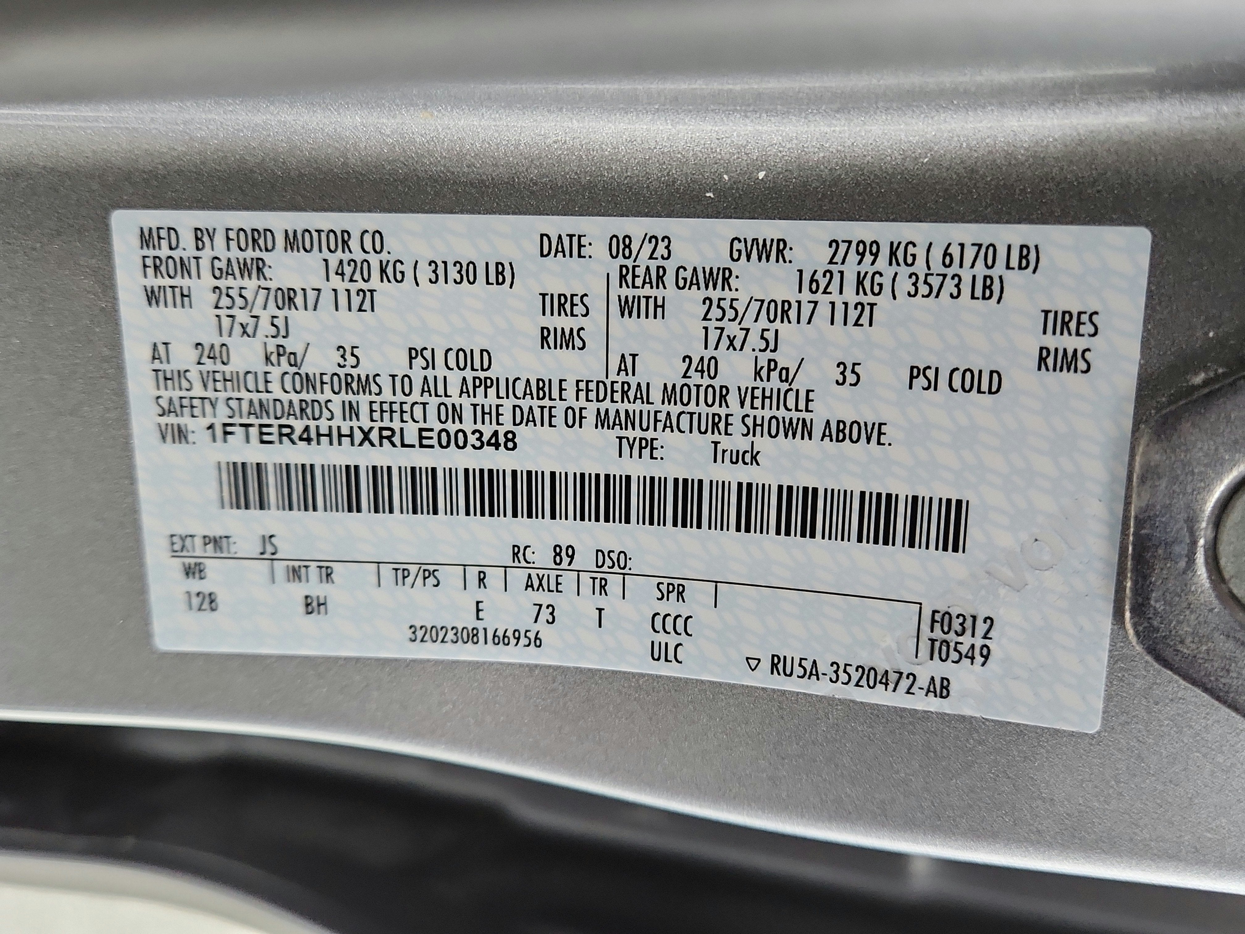 2024 Ford Ranger XLT