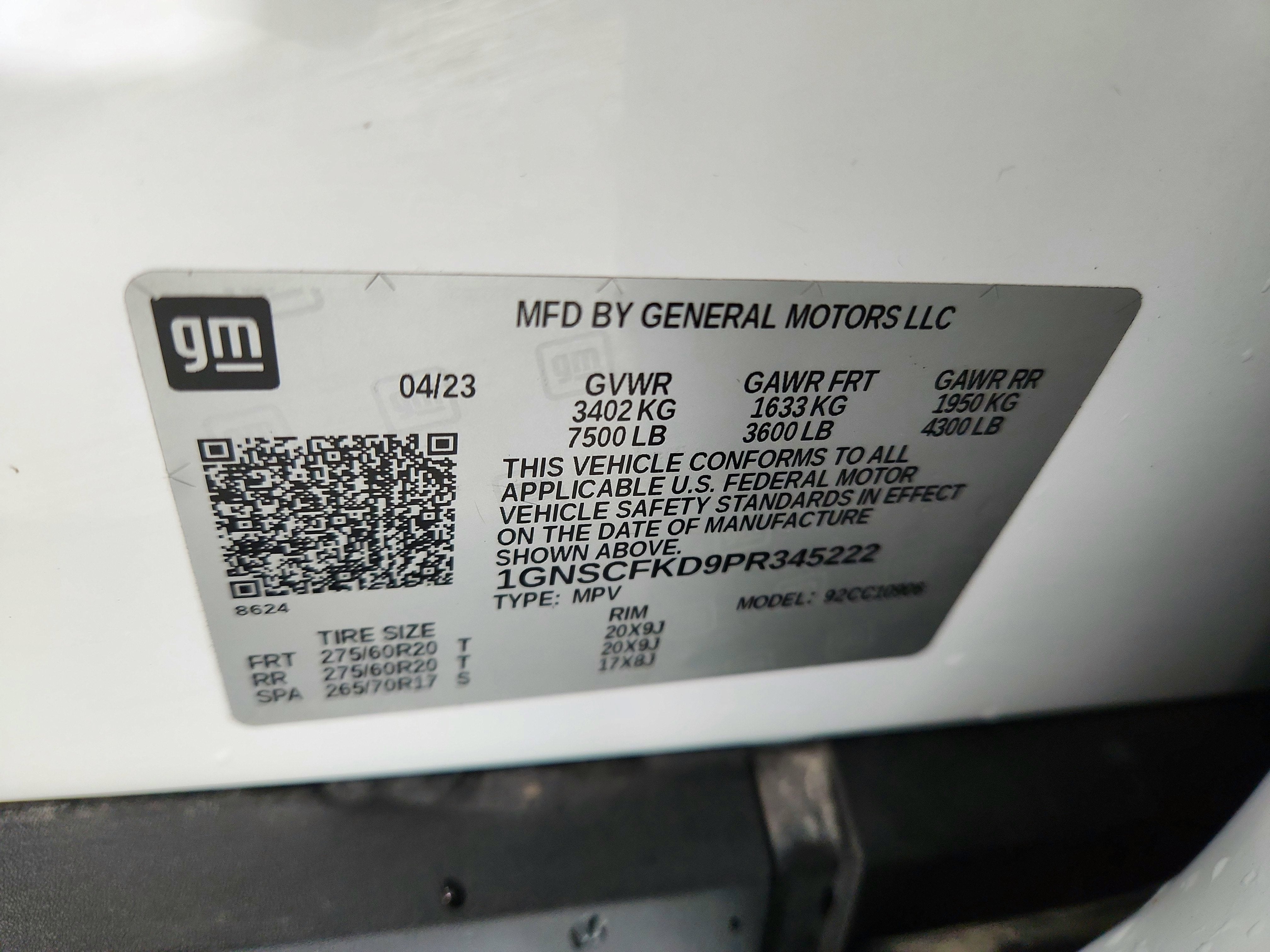 2023 Chevrolet Suburban Premier