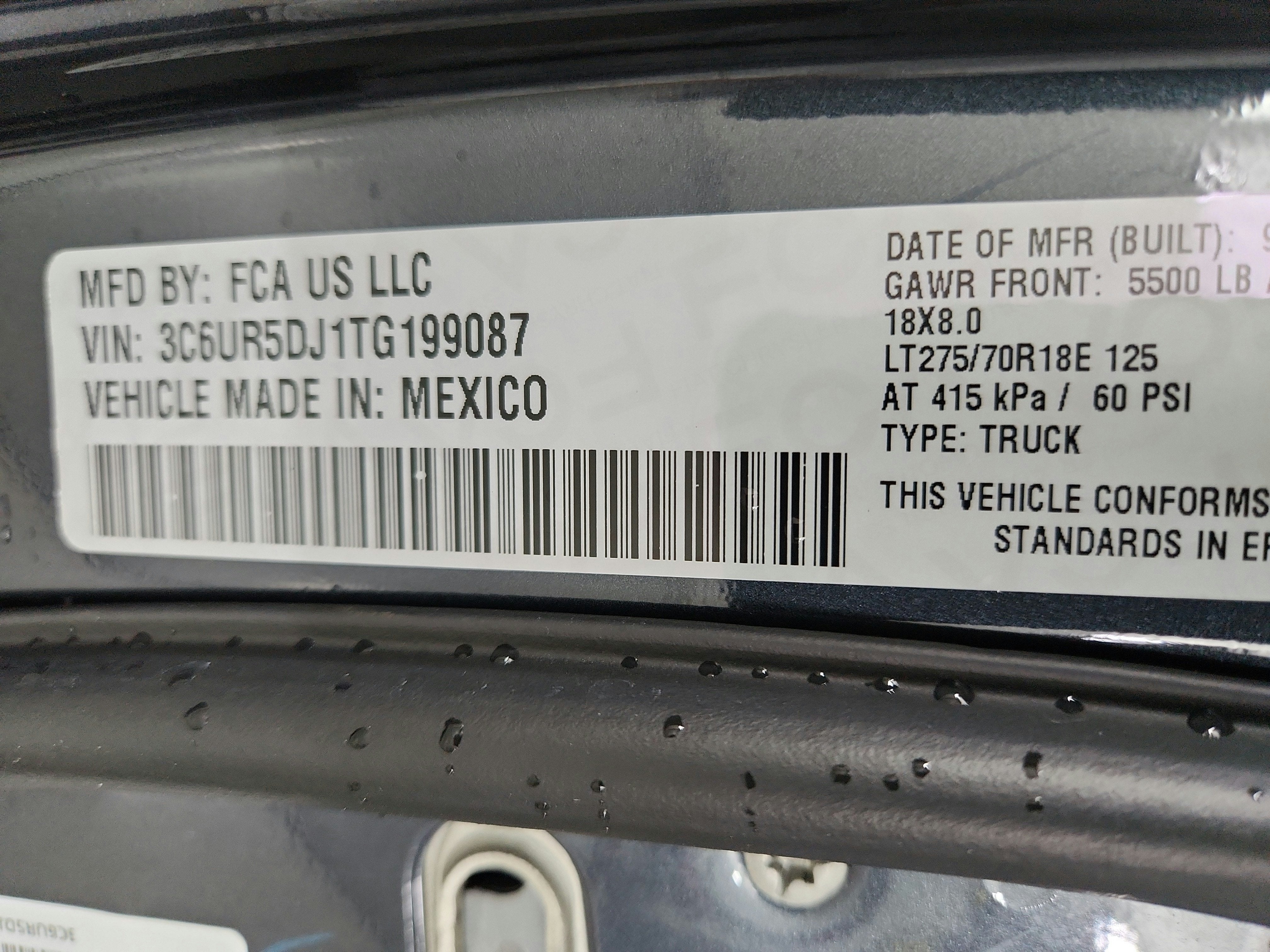 2026 RAM 2500 Big Horn