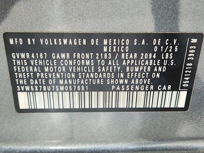 2025 Volkswagen Jetta S