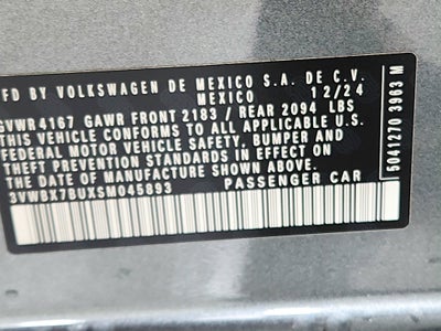 2025 Volkswagen Jetta Sport