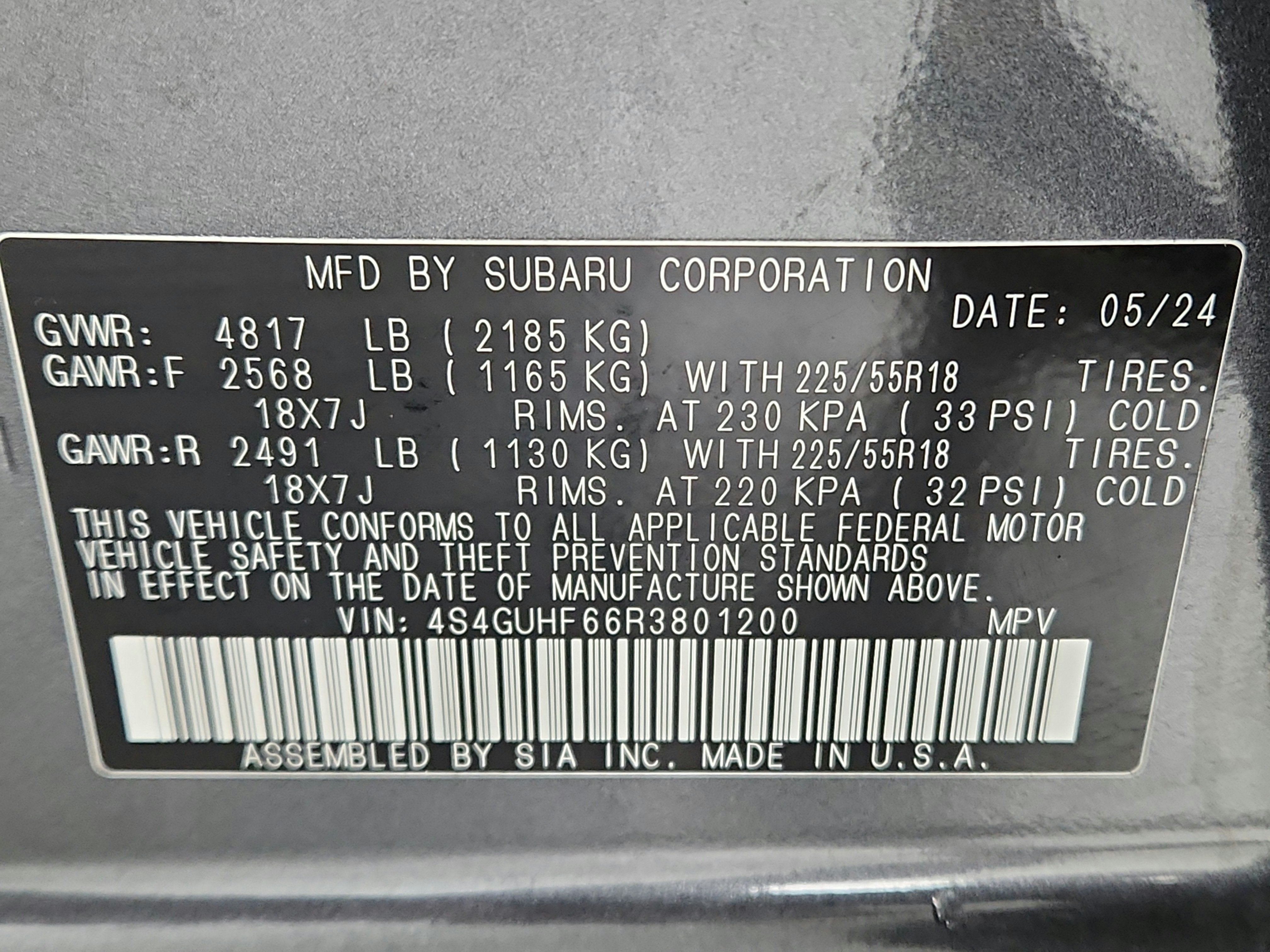 2024 Subaru Crosstrek Sport