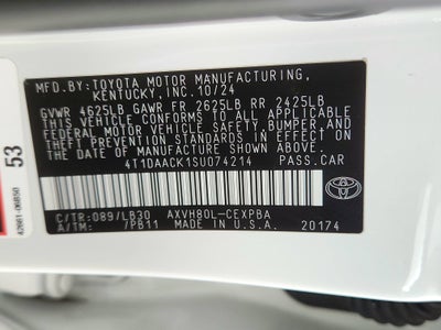 2025 Toyota Camry Base