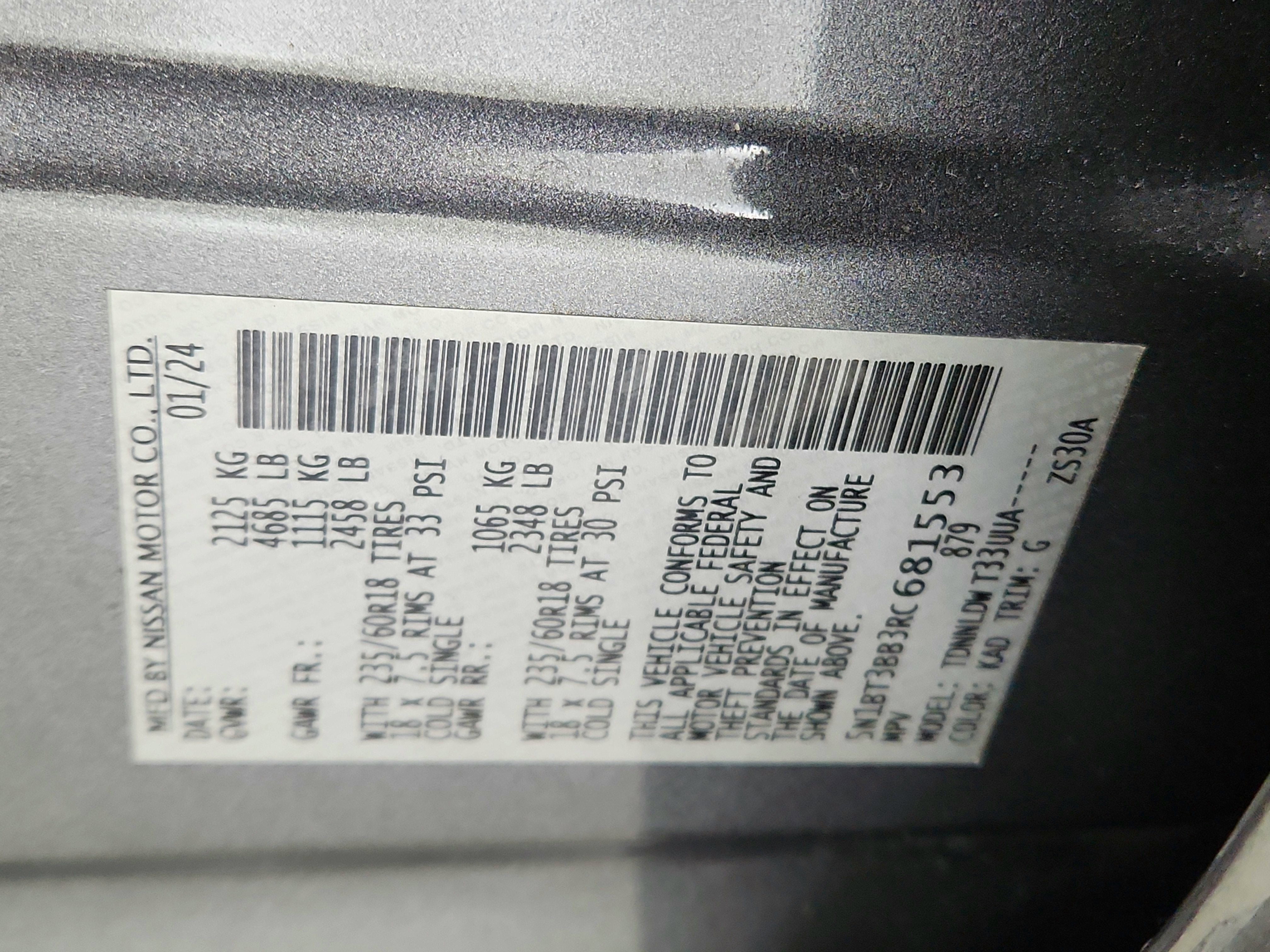 2024 Nissan Rogue SV