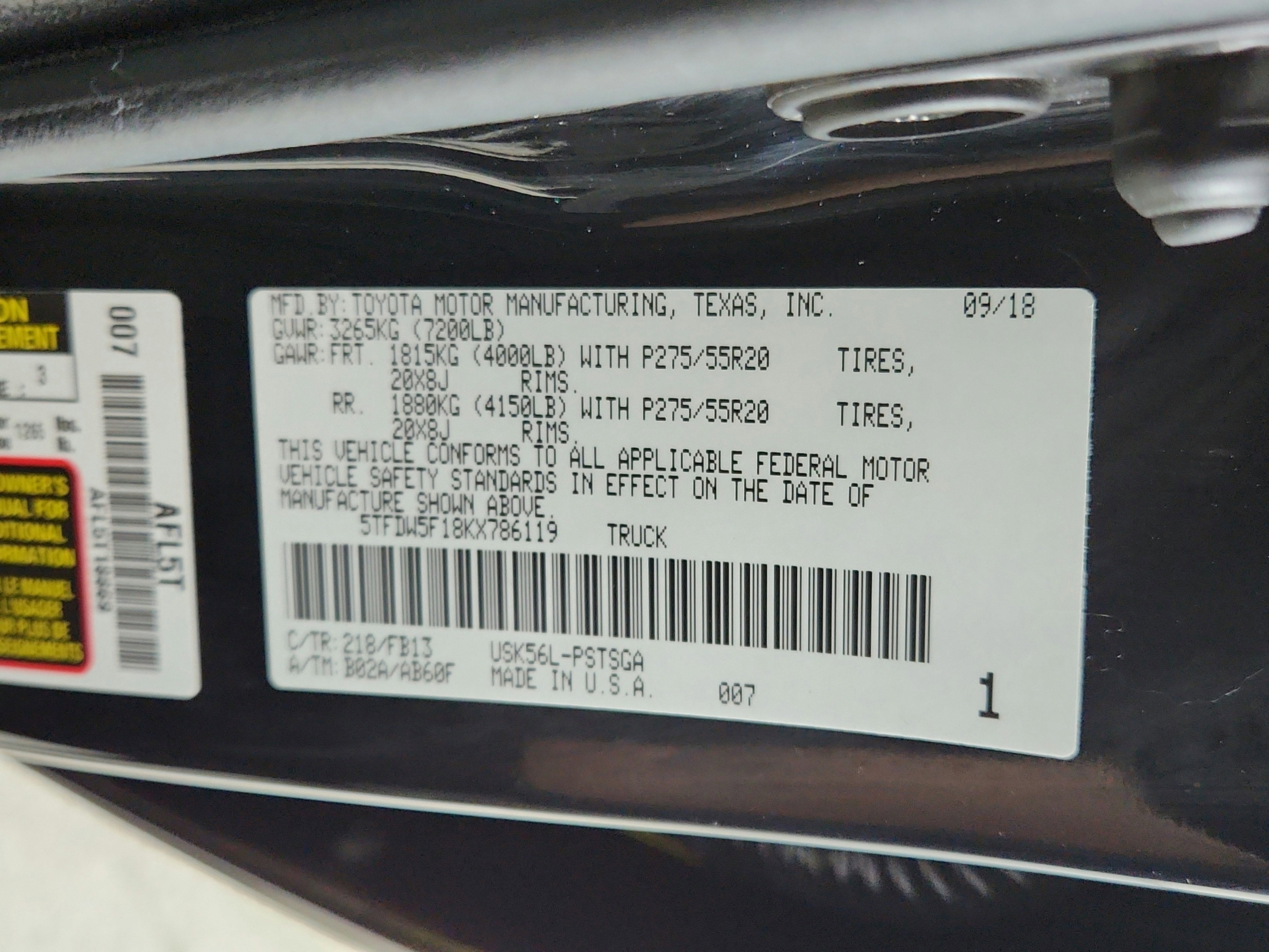 2019 Toyota Tundra SR5