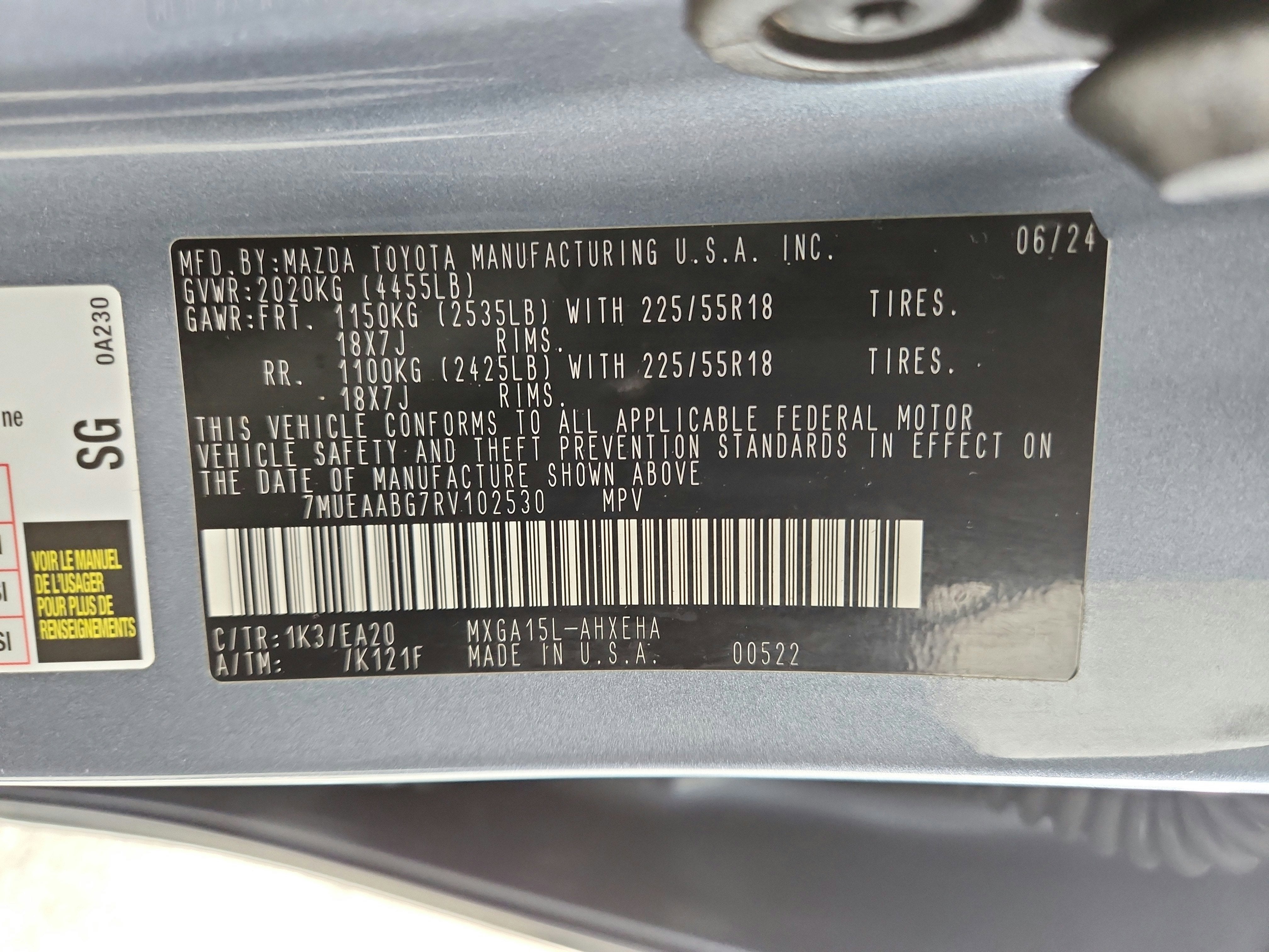 2024 Toyota Corolla Cross XLE