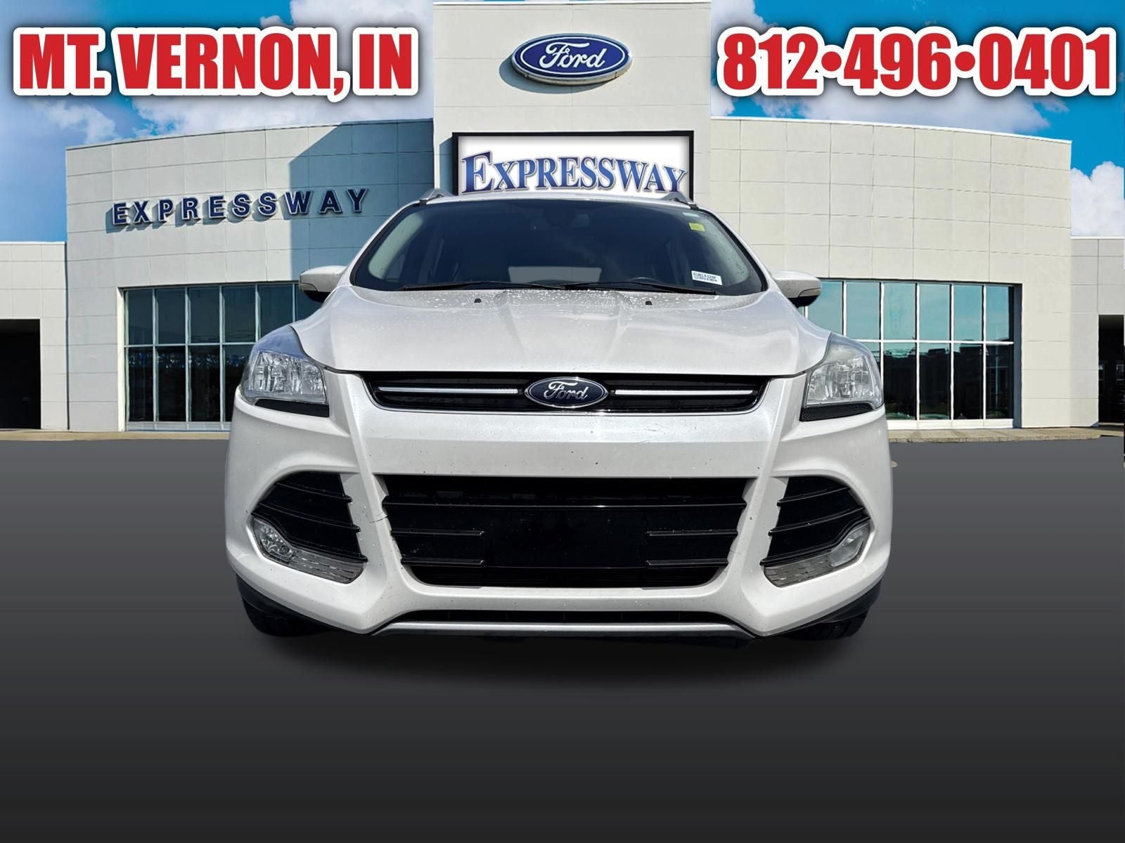 Used 2014 Ford Escape Titanium with VIN 1FMCU0JX9EUB14328 for sale in Mount Vernon, IN