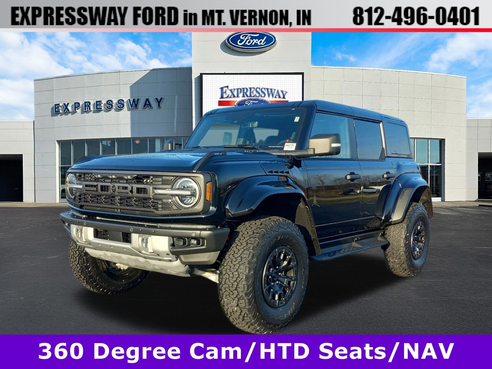 2025 Ford Bronco Raptor 4 Door Advanced 4x4