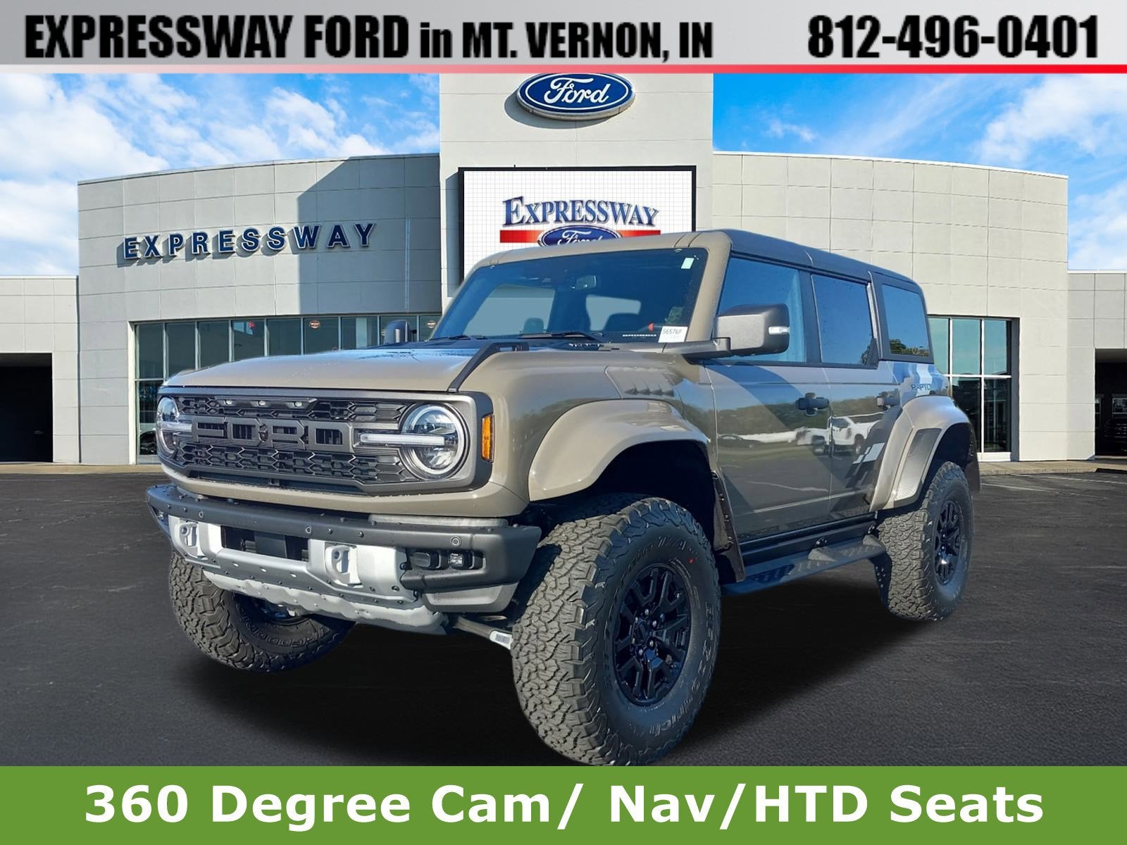 2025 Ford Bronco Raptor 4 Door Advanced 4x4