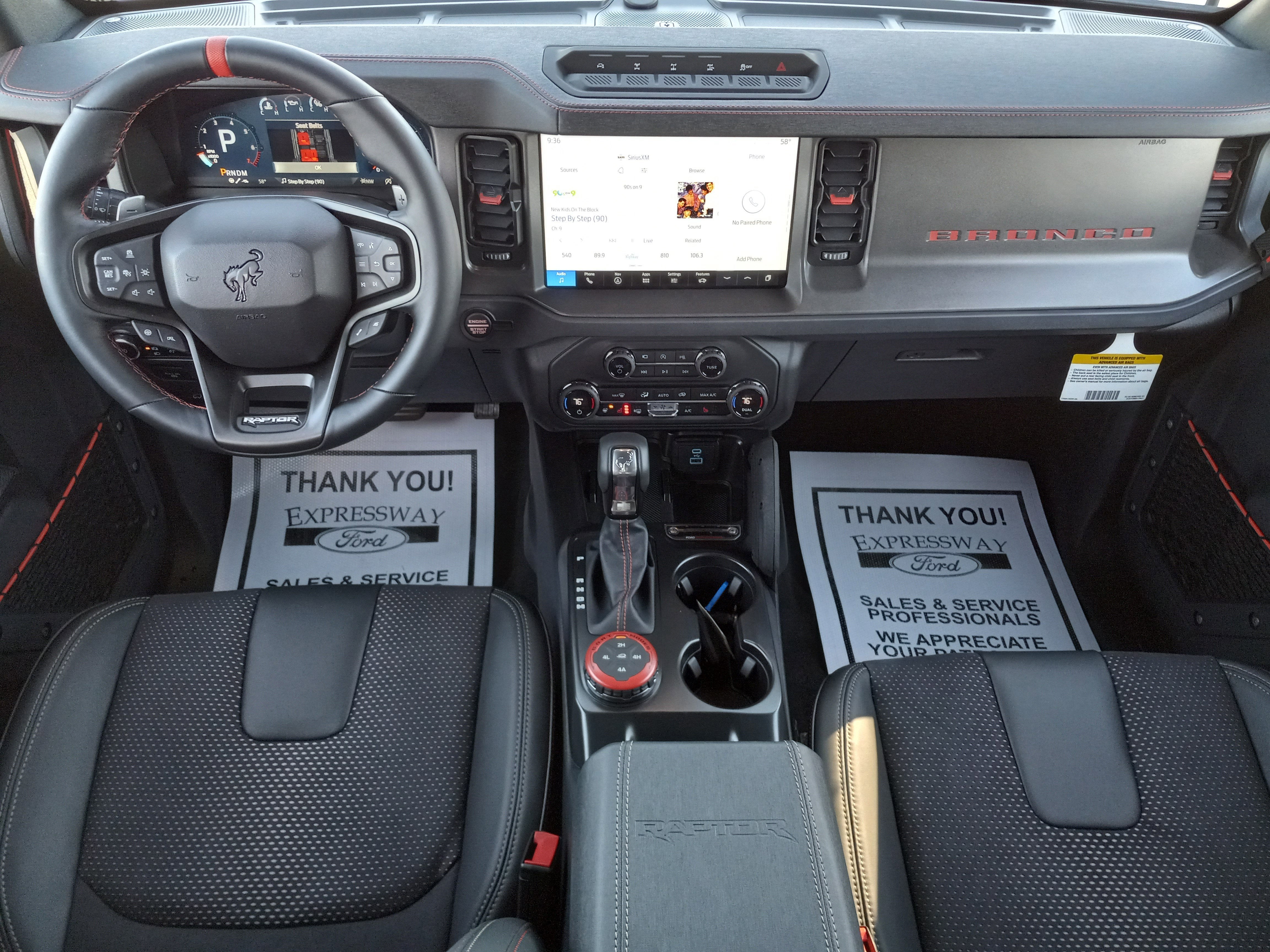 2025 Ford Bronco Raptor 4 Door Advanced 4x4