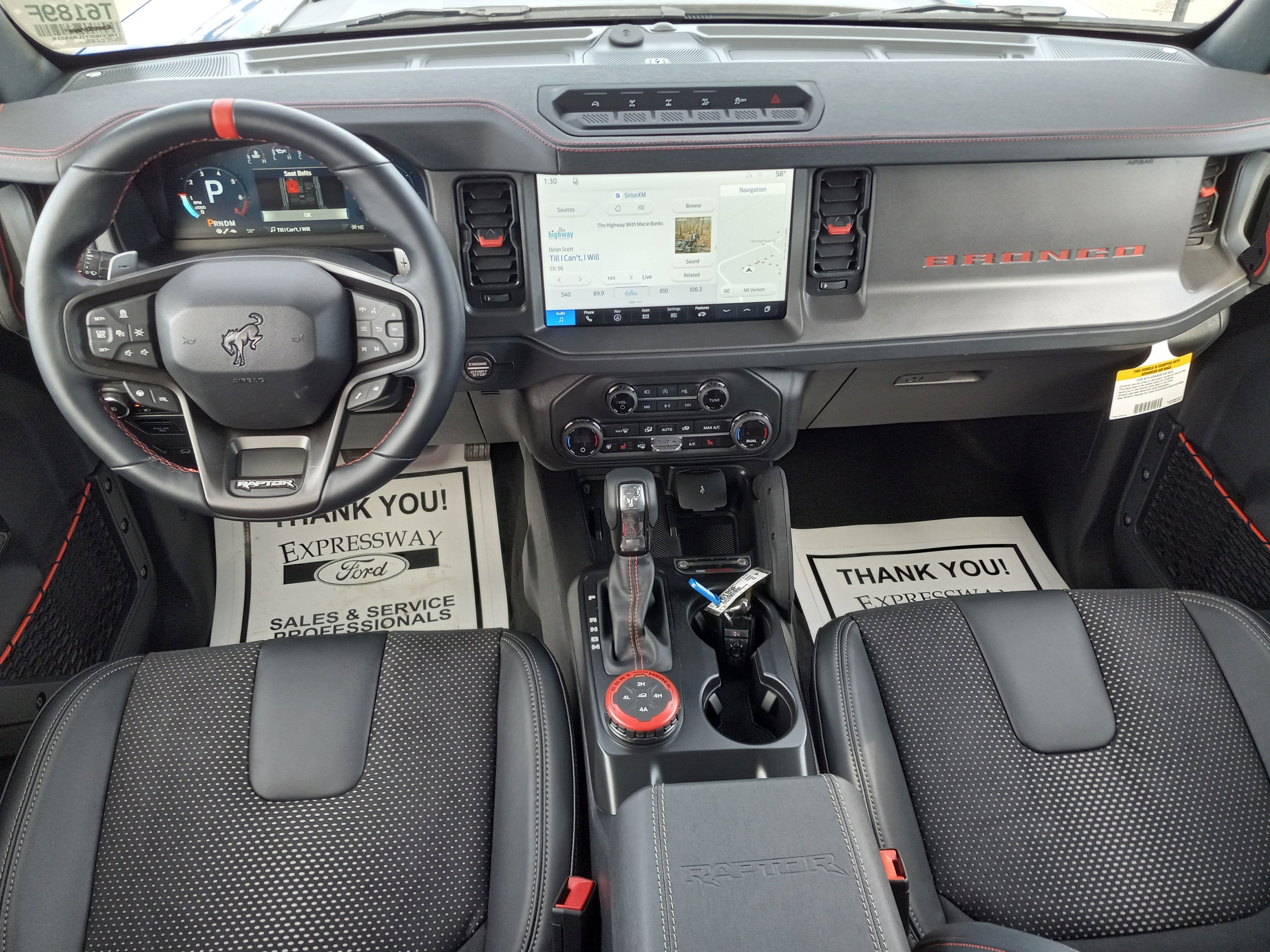 2026 Ford Bronco Raptor 4 Door Advanced 4x4