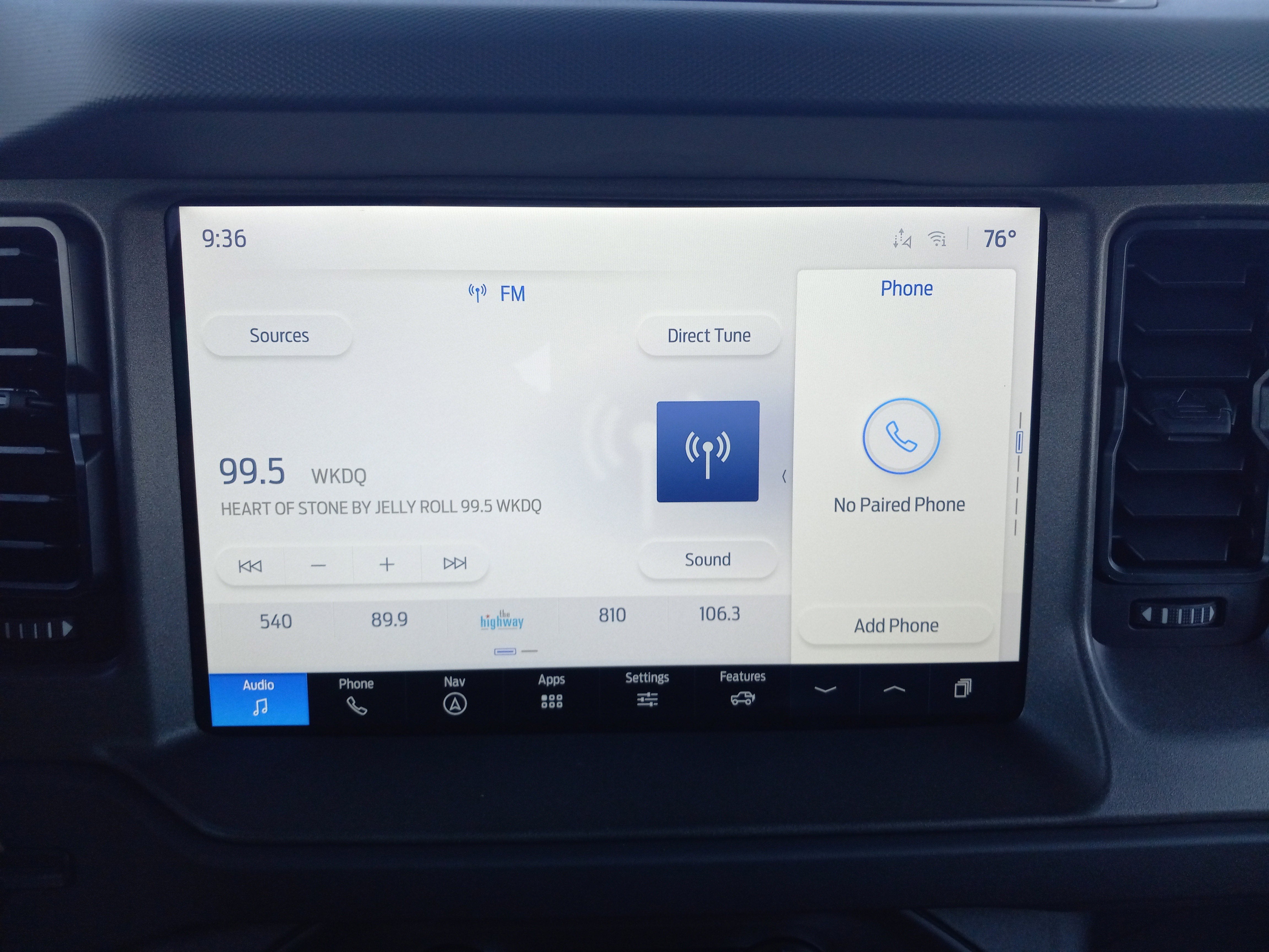 2025 Ford Bronco Badlands 4 Door Advanced 4x4