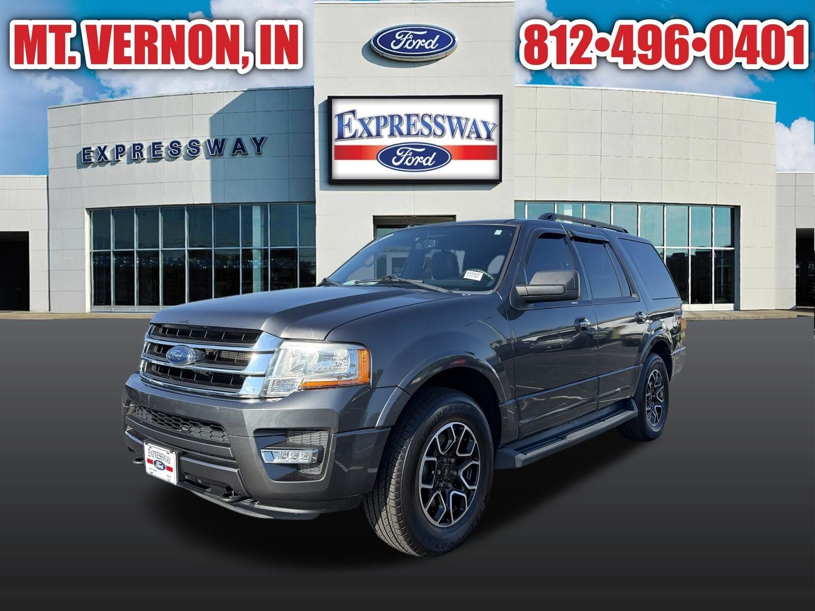 Used 2017 Ford Expedition XLT with VIN 1FMJU1JT2HEA78975 for sale in Mount Vernon, IN