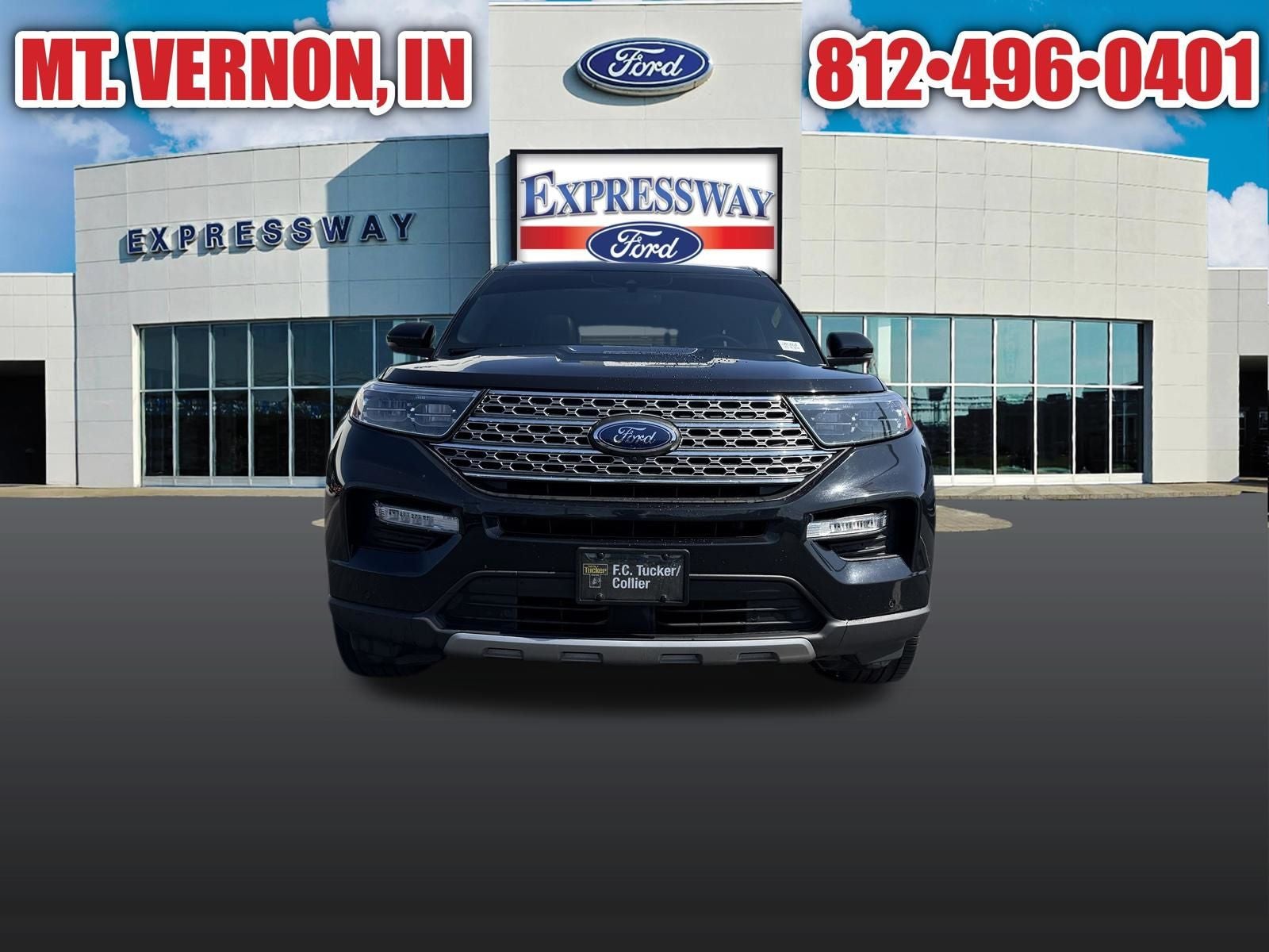 Used 2020 Ford Explorer Limited with VIN 1FMSK8FH7LGB83662 for sale in Mount Vernon, IN