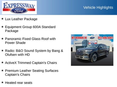 2026 Ford Explorer Platinum