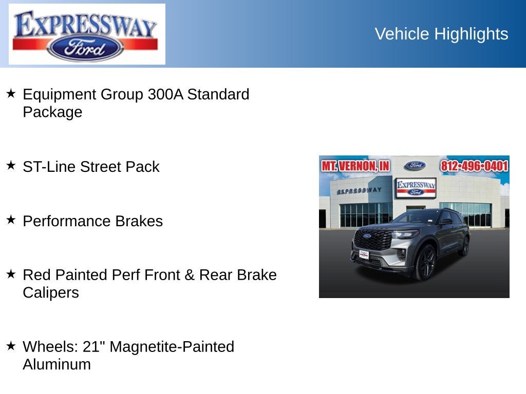 2025 Ford Explorer ST-Line
