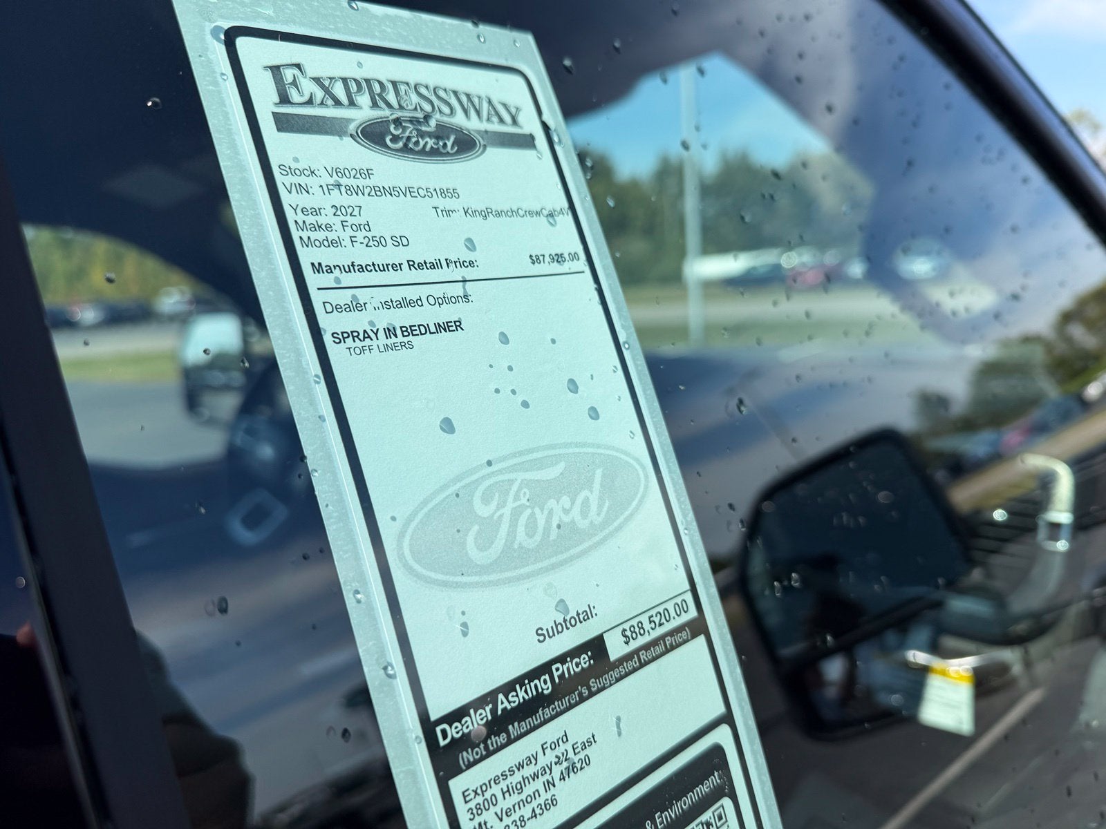 2027 Ford Super Duty F-250 SRW King Ranch