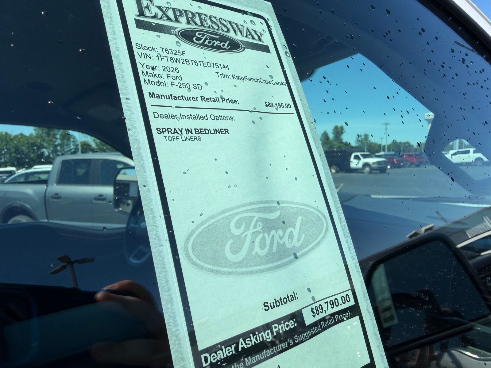 2026 Ford Super Duty F-250 SRW Lariat