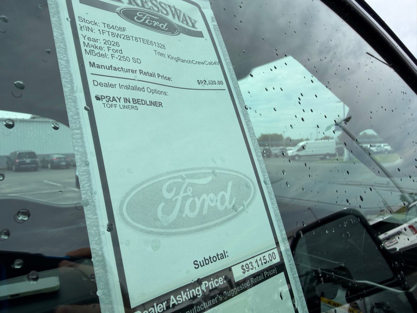 2026 Ford Super Duty F-250 SRW Lariat