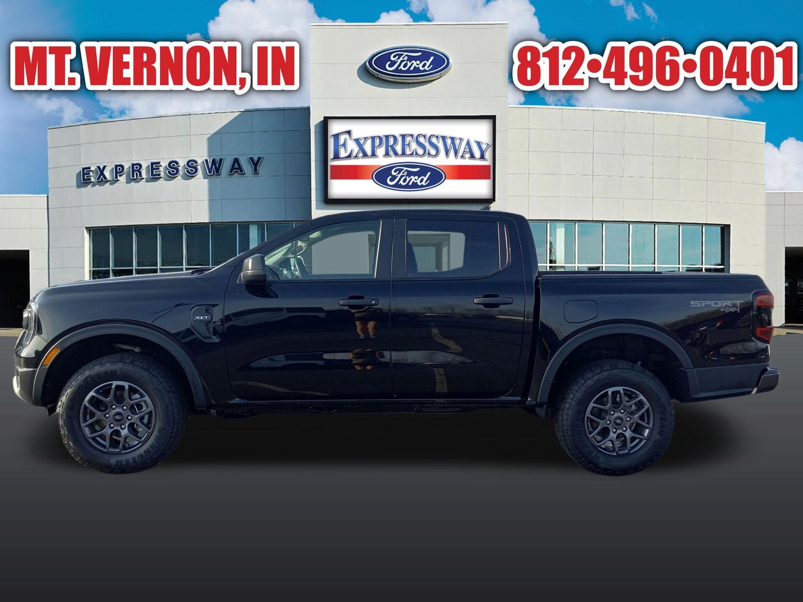 2025 Ford Ranger XLT 4WD SuperCrew 5' Box