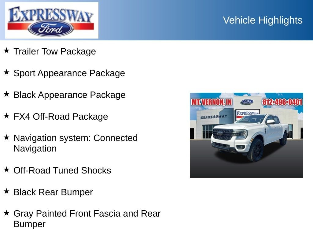 2026 Ford Ranger Lariat