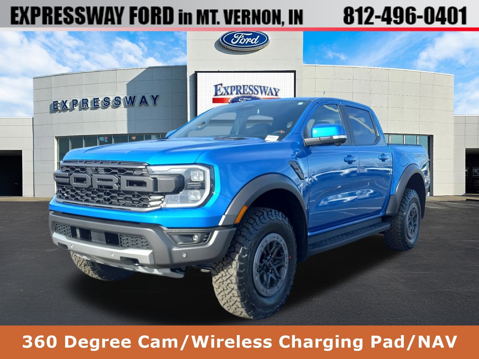 2025 Ford Ranger Raptor 4WD SuperCrew 5' Box