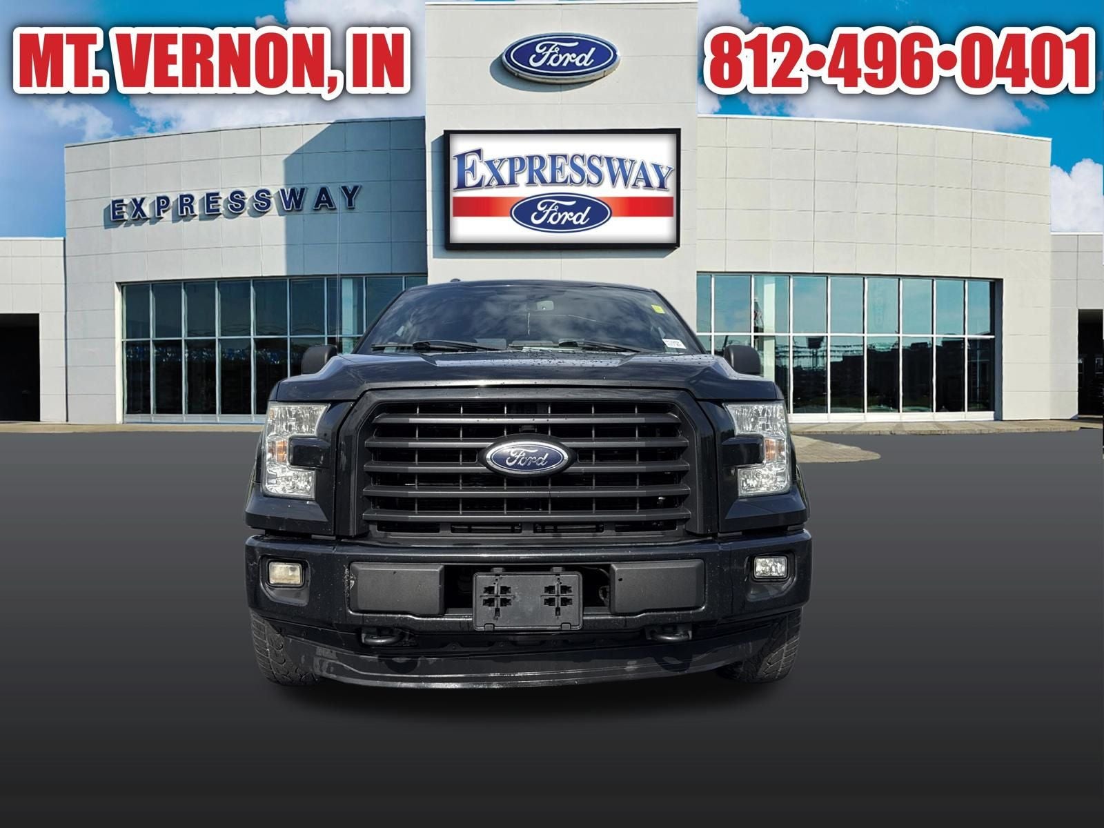 Used 2015 Ford F-150 XLT with VIN 1FTEW1EF0FFC16265 for sale in Mount Vernon, IN