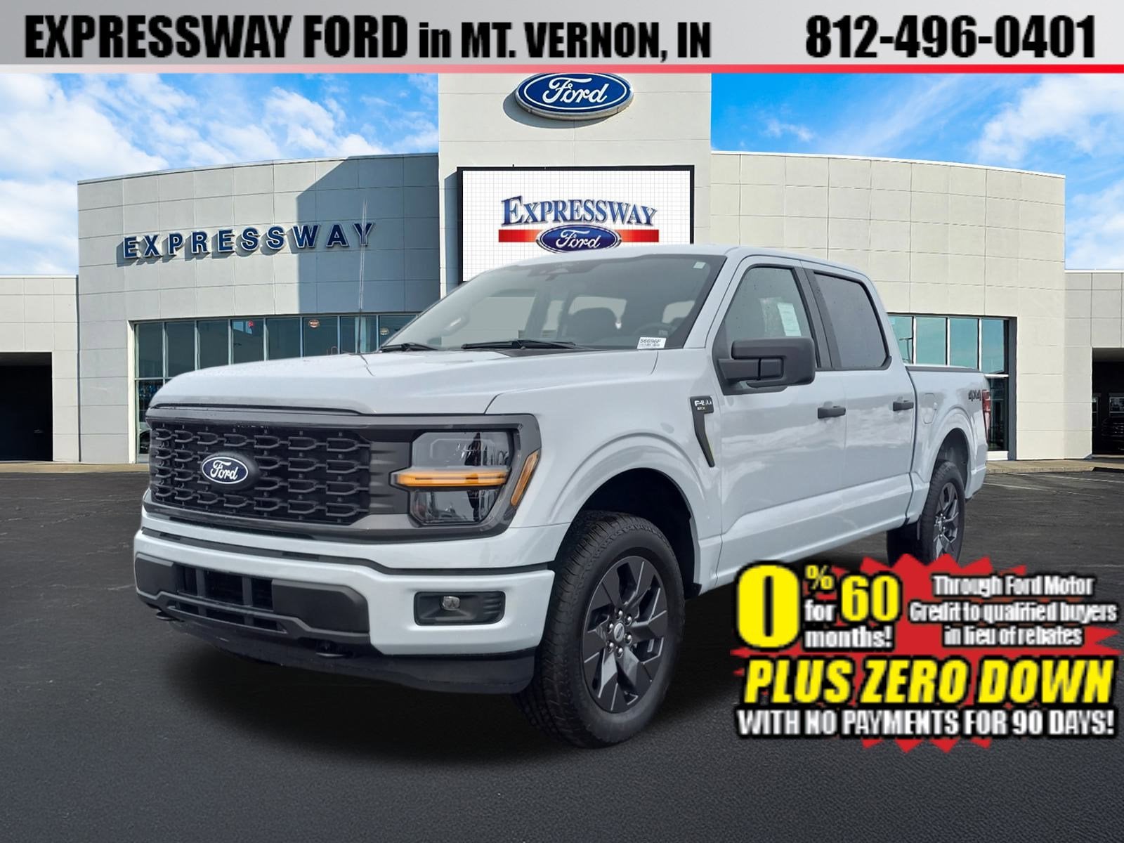2025 Ford F-150 STX 4WD SuperCrew 5.5' Box