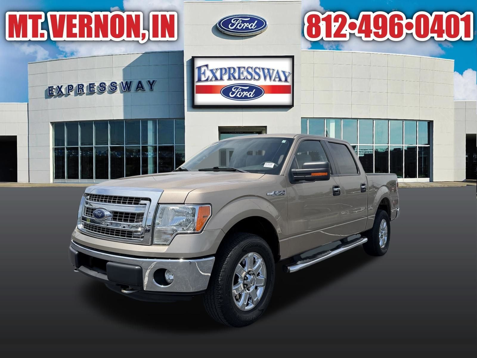 Used 2013 Ford F-150 XLT with VIN 1FTFW1EF3DKF30338 for sale in Mount Vernon, IN