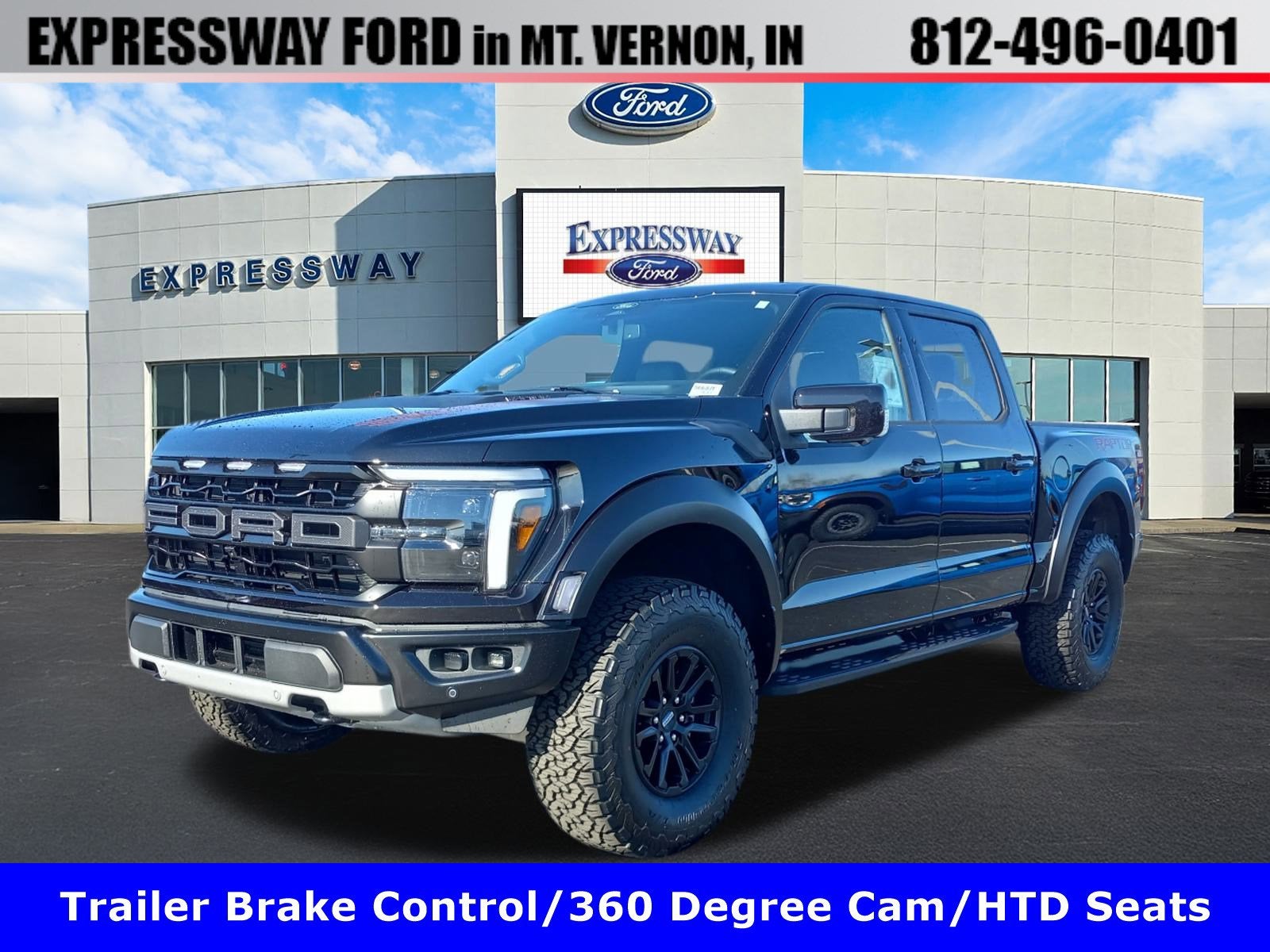2025 Ford F-150 Raptor 4WD SuperCrew 5.5' Box