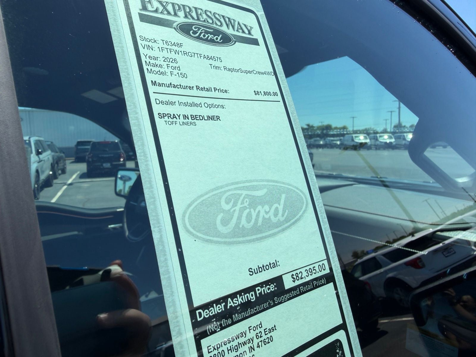 2026 Ford F-150 Raptor