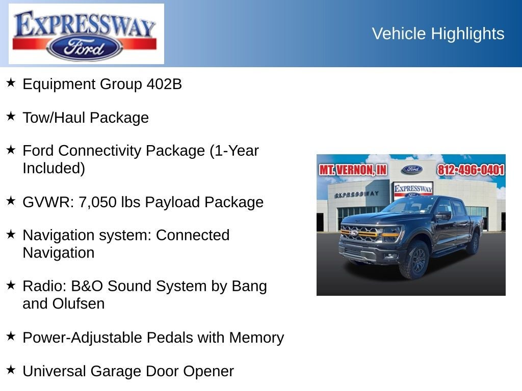 2026 Ford F-150 Tremor 4WD SuperCrew 5.5' Box