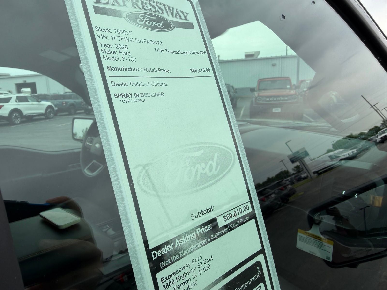 2026 Ford F-150 Tremor