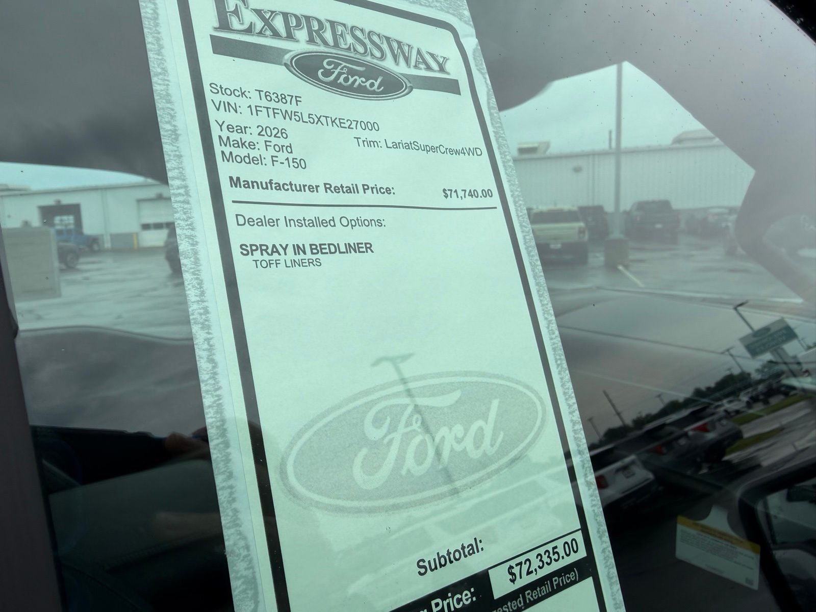 2026 Ford F-150 Lariat