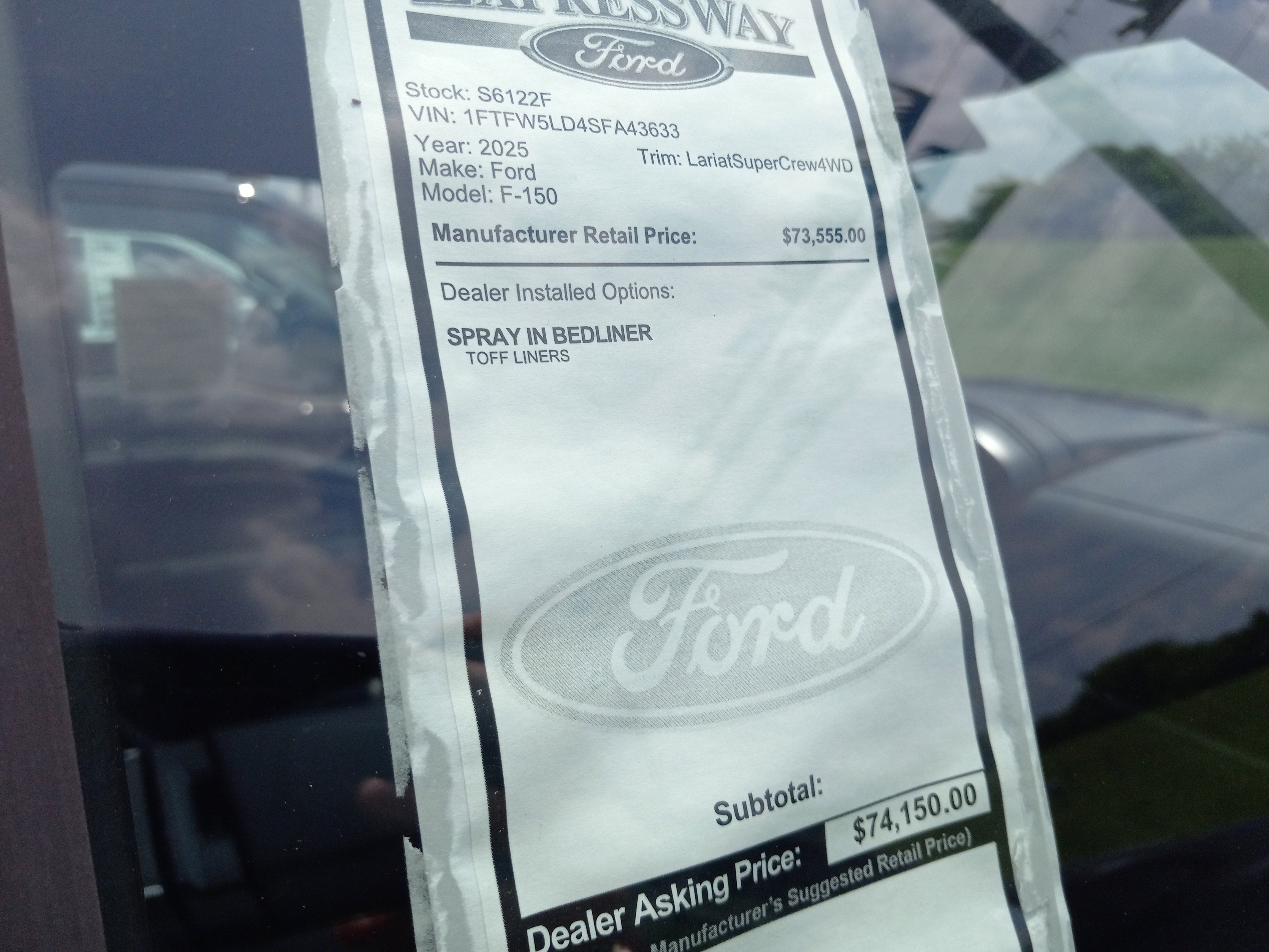 2025 Ford F-150 LARIAT 4WD SuperCrew 5.5' Box