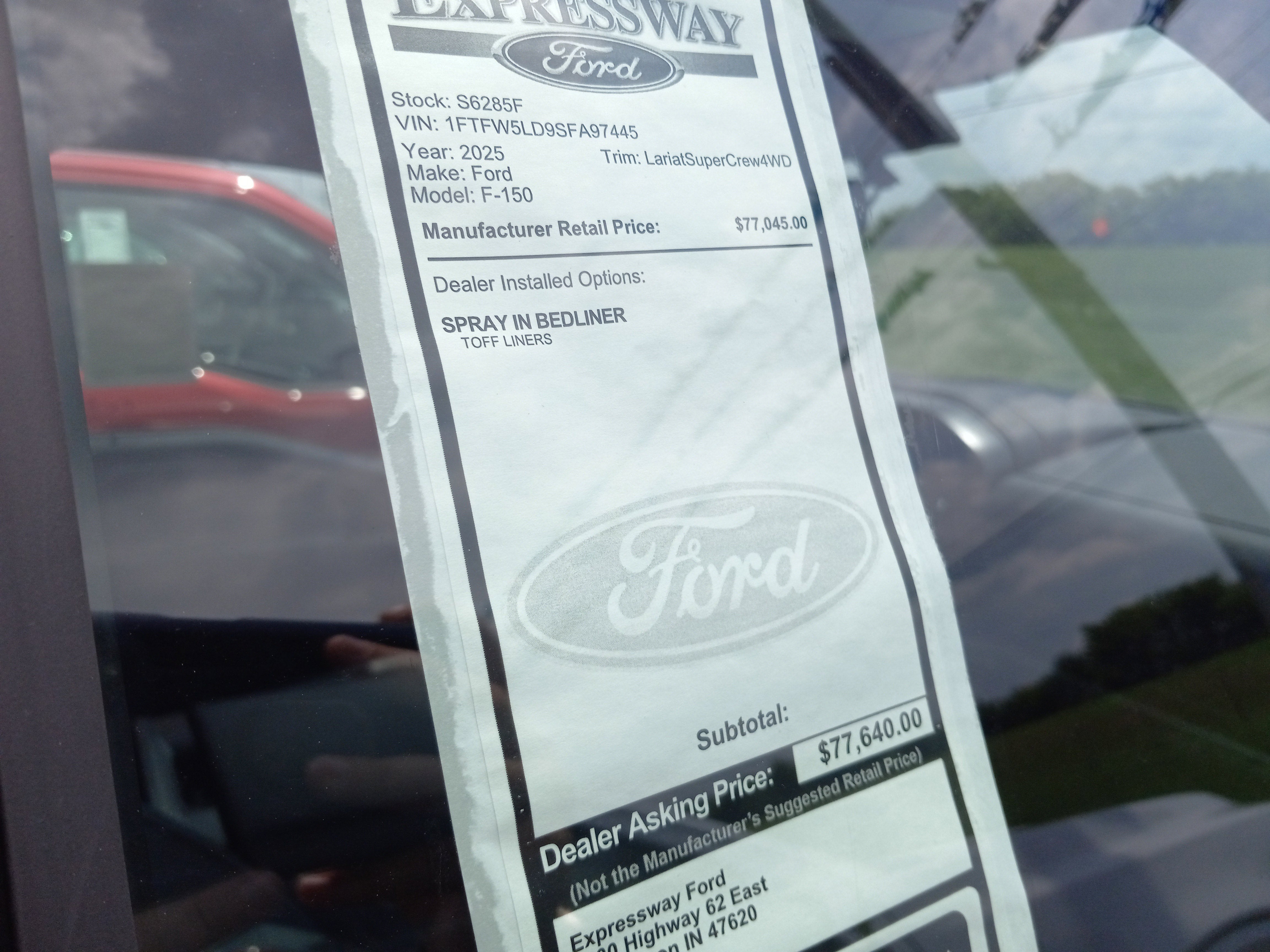 2025 Ford F-150 LARIAT 4WD SuperCrew 5.5' Box