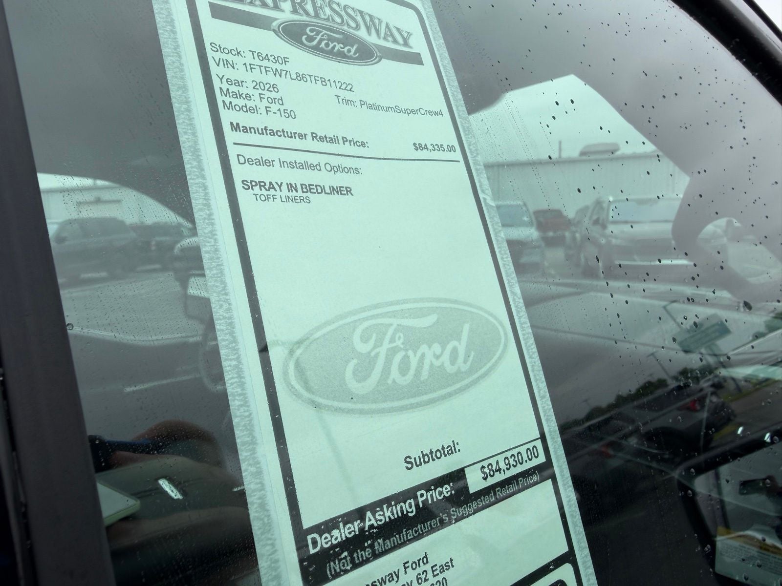 2026 Ford F-150 Platinum