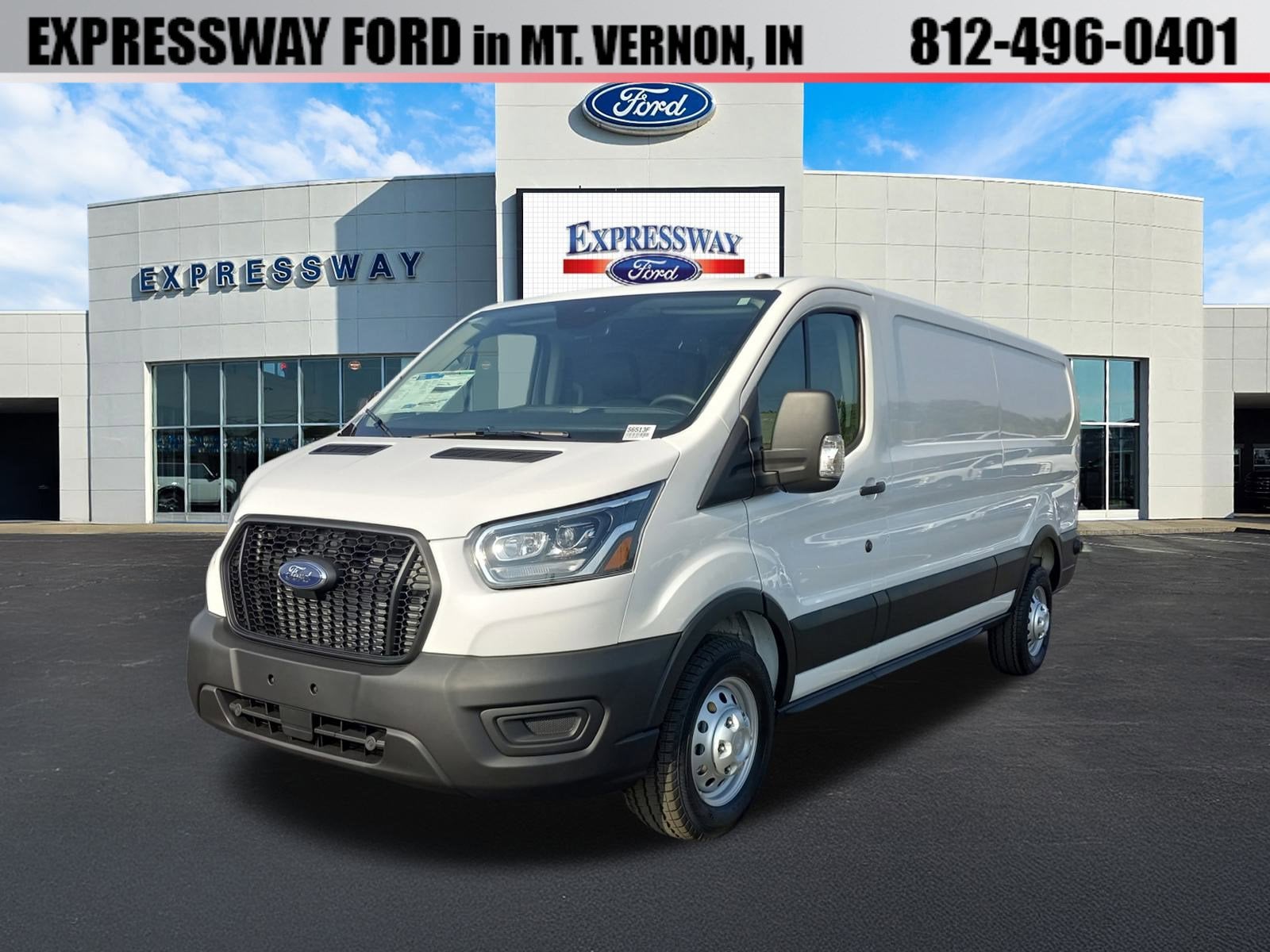 2025 Ford Transit Cargo Van T-150 148" Low Rf 8670 GVWR AWD