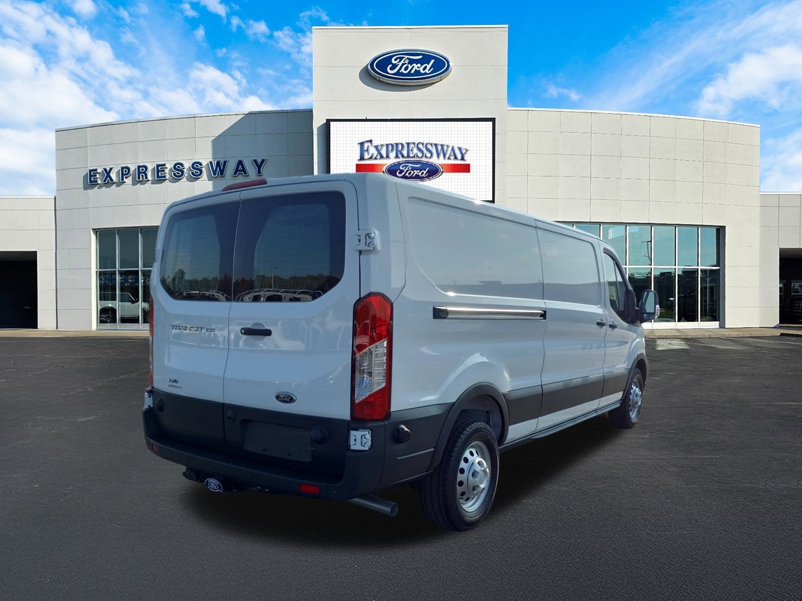 2025 Ford Transit Cargo Van T-150 148" Low Rf 8670 GVWR AWD