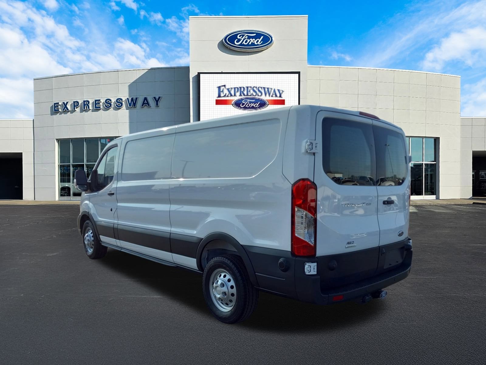 2025 Ford Transit Cargo Van T-150 148" Low Rf 8670 GVWR AWD