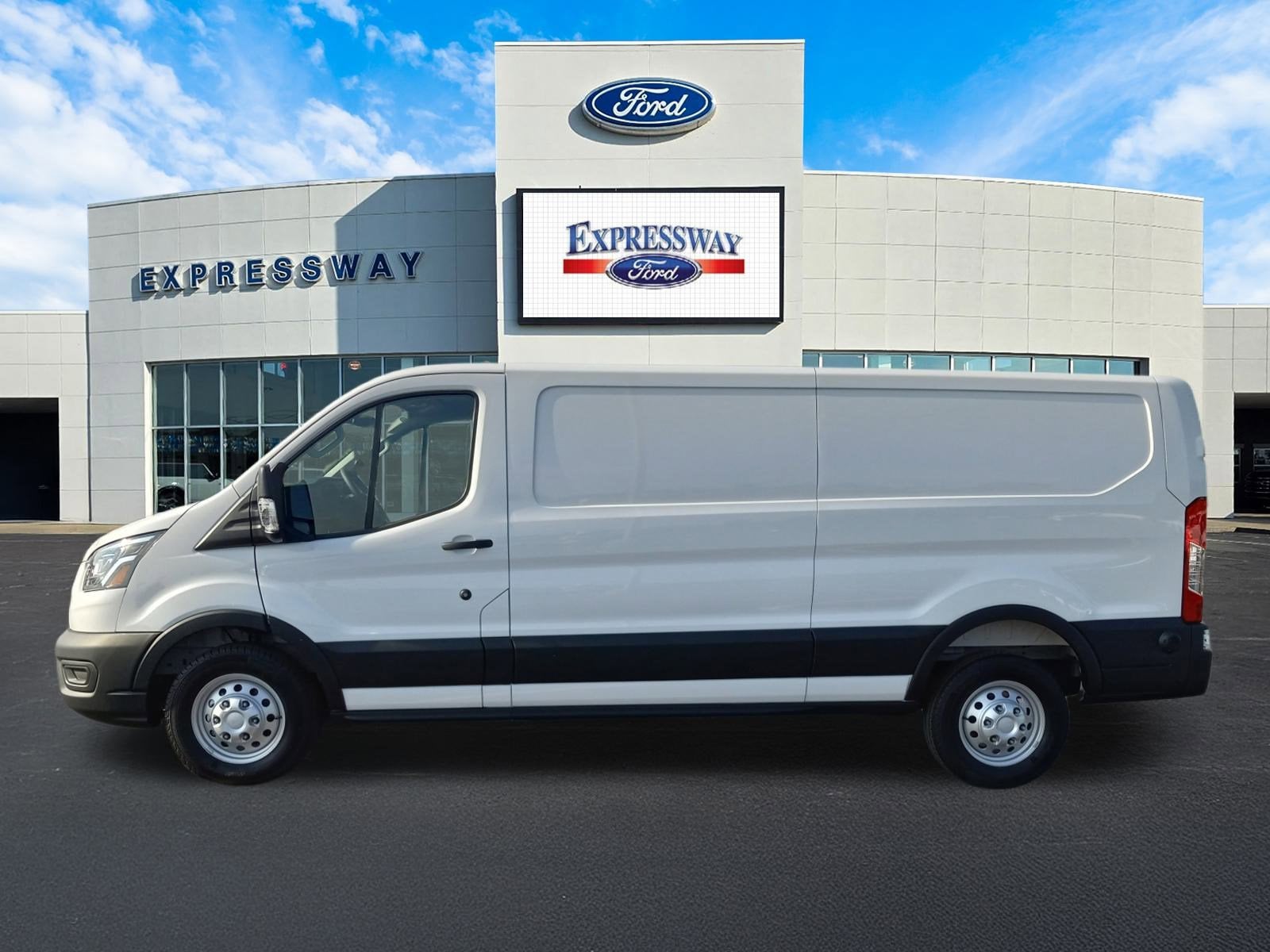2025 Ford Transit Cargo Van T-150 148" Low Rf 8670 GVWR AWD