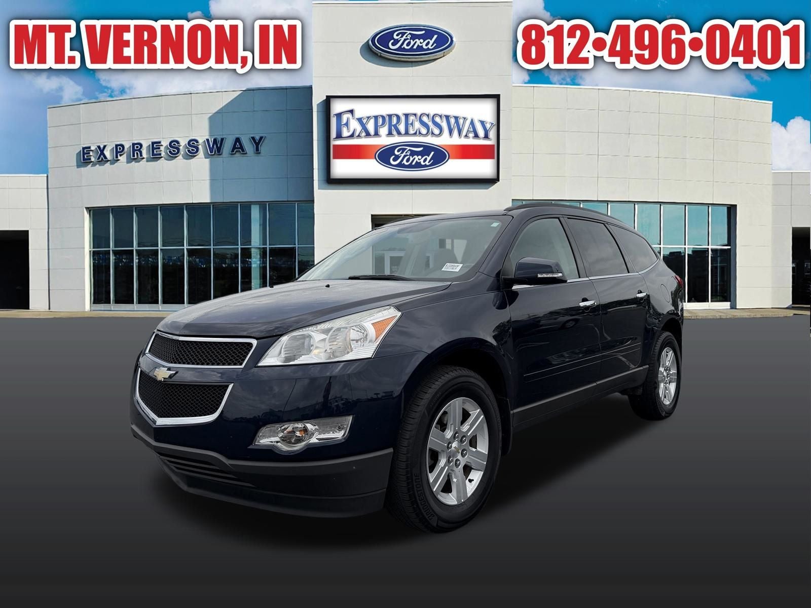 Used 2011 Chevrolet Traverse 1LT with VIN 1GNKRGED3BJ326933 for sale in Mount Vernon, IN