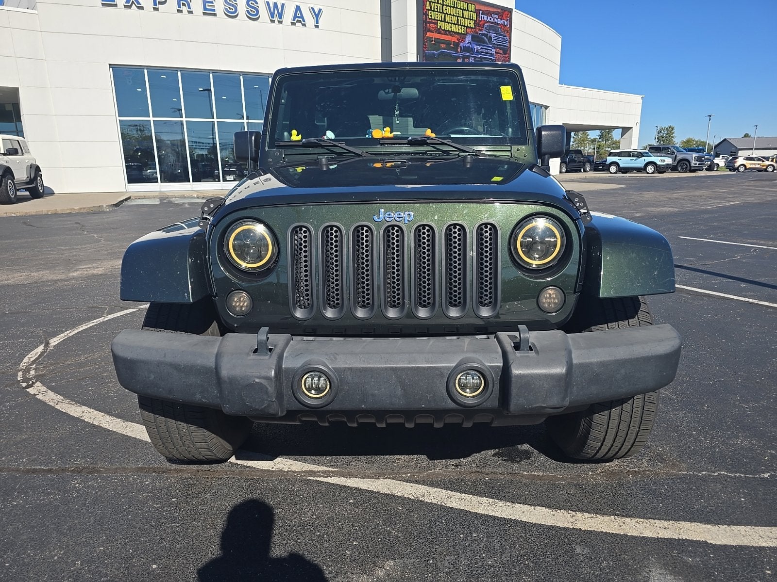 Used 2011 Jeep Wrangler Unlimited Sahara with VIN 1J4BA5H18BL507286 for sale in Mount Vernon, IN
