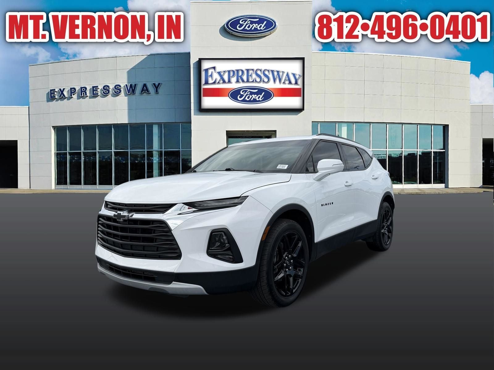 Used 2020 Chevrolet Blazer 1LT with VIN 3GNKBBRA1LS572161 for sale in Mount Vernon, IN