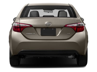 2016 Toyota Corolla Base