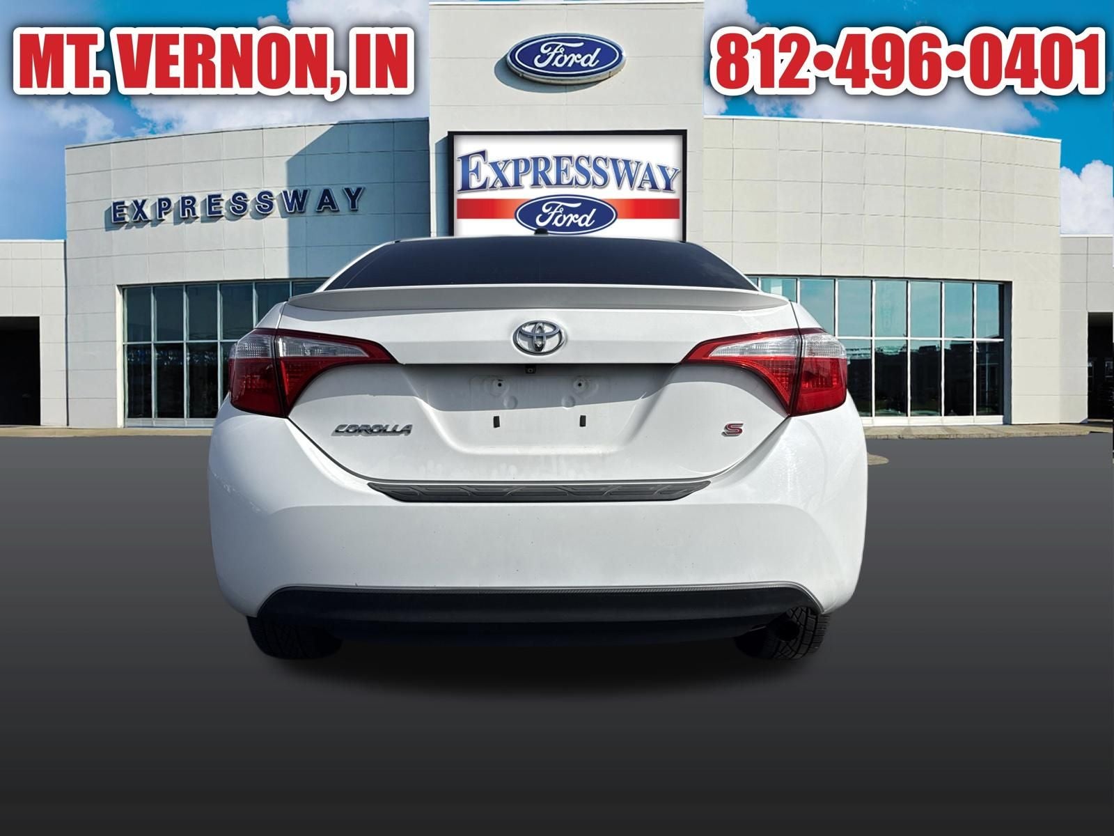 2016 Toyota Corolla S Plus
